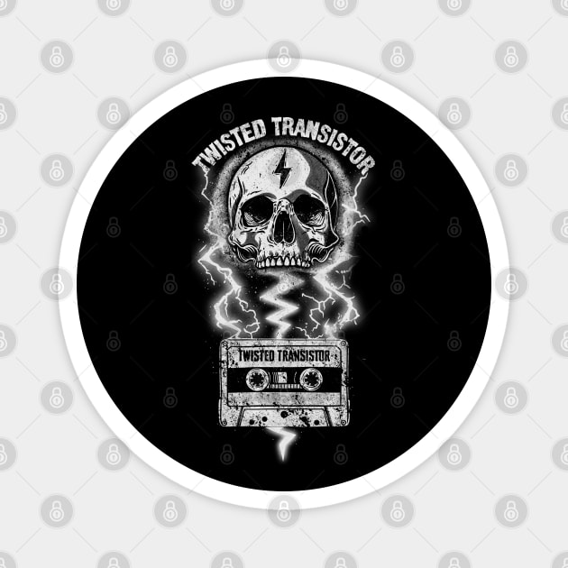 TWISTED TRANSISTOR Magnet by artslaves